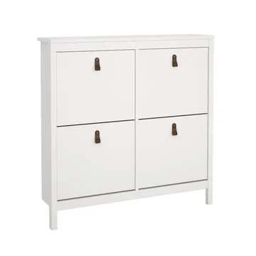 Vallvidera Skoskab med 4 rum 103x25x103 cm - Opbevaring - Skoopbevaring