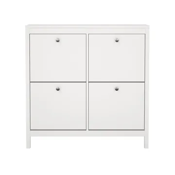 Vallvidera Skoskab med 4 rum 103x25x103 cm - Opbevaring - Skoopbevaring