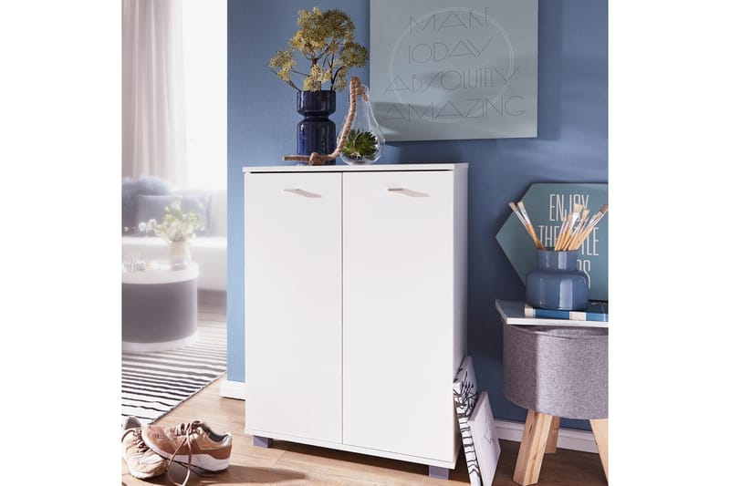 Vassell skoskab - Hvid - Opbevaring - Skoopbevaring - Skoskab
