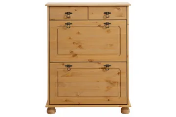Welton skoskab 75 cm - Brun - Opbevaring - Skoopbevaring