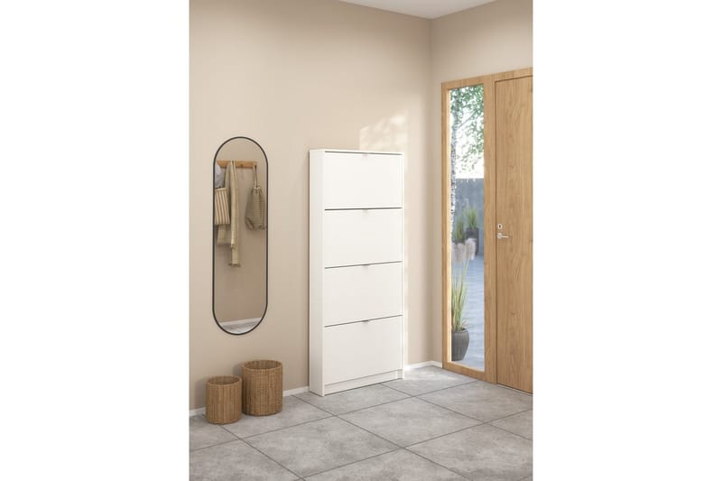 Yumi Skoskab 70 cm - Hvid - Opbevaring - Skoopbevaring - Skoskab