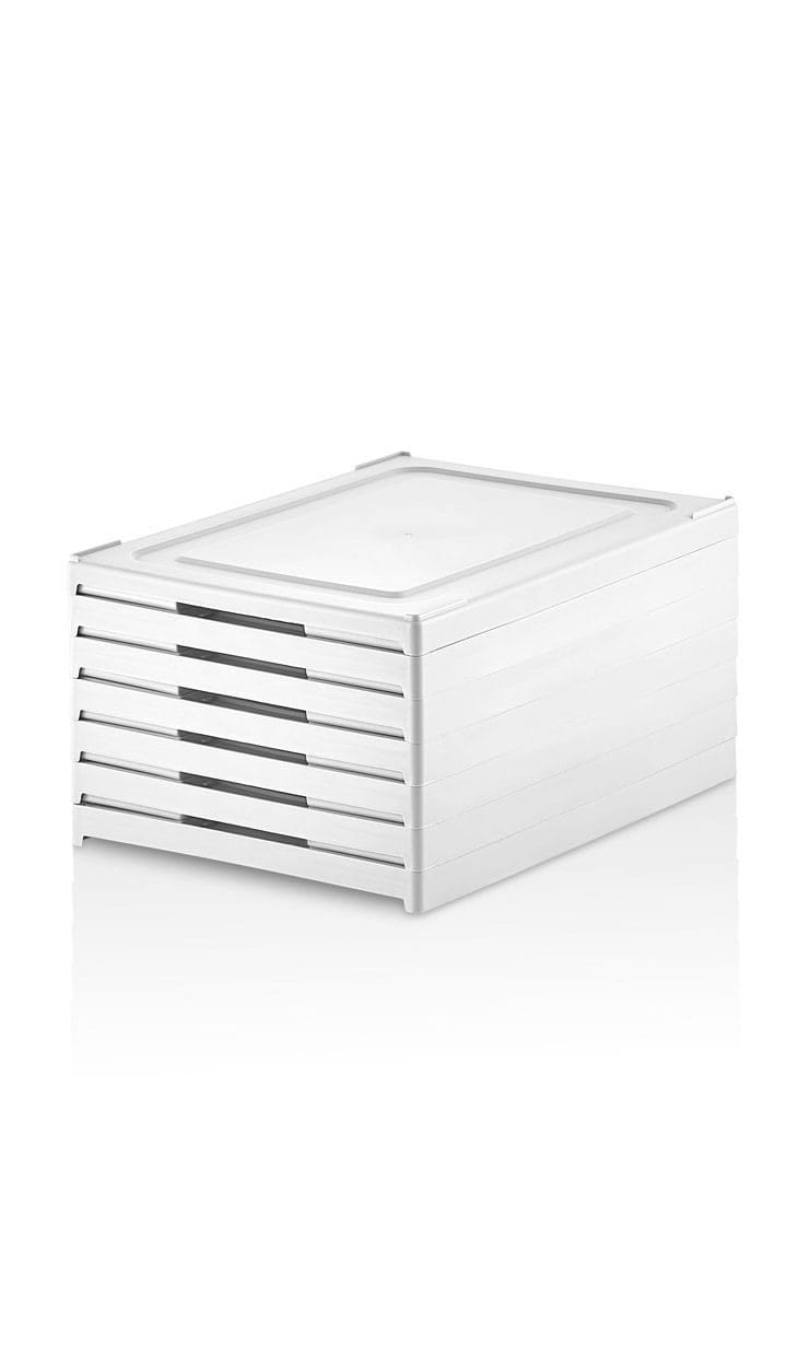 Skoskab Hanah Home Lavine 105 (25,5 x 105 x 34,5 cm) Hvid - Opbevaring - Entréopbevaring