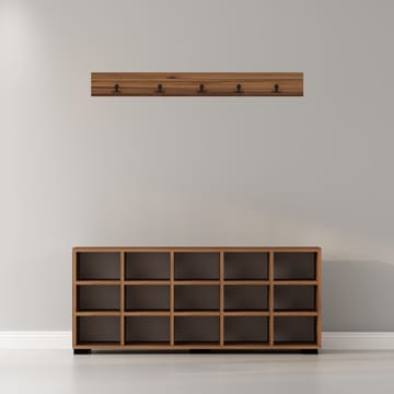 Skoskab Homitis Talu (120 x 51,6 x 29,6 cm) Valnød - Opbevaring - Entréopbevaring