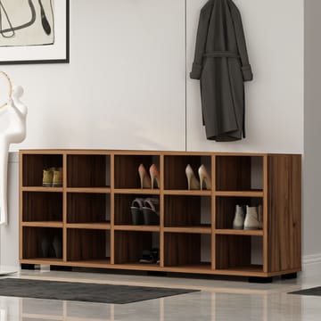 Skoskab Homitis Talu (120 x 51,6 x 29,6 cm) Valnød - Opbevaring - Entréopbevaring