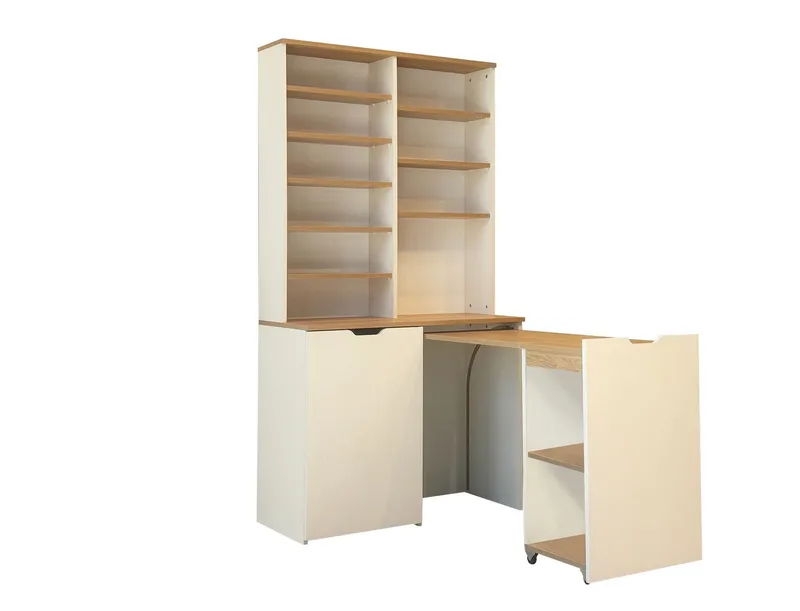 Sofabord Homitis Flexa (100 x 190 x 45 cm) eg creme, undefined