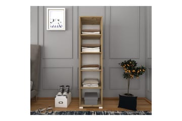 Garderobe Doranstead Lys Valnød / Hvid - Hvid/Lysfarvet træ - Opbevaring - Tøjopbevaring - Garderobeskabe - Garderobeskab & klædeskab