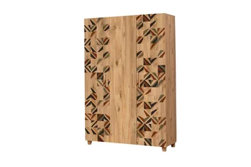 Leva Garderobe 120x189 cm Brun