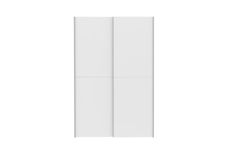 Shipts Garderobe 62x120 cm - Hvid - Opbevaring - Tøjopbevaring - Garderobeskabe