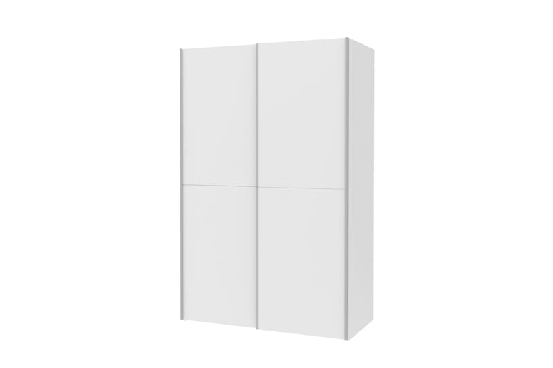 Shipts Garderobe 62x120 cm - Hvid - Opbevaring - Tøjopbevaring - Garderobeskabe