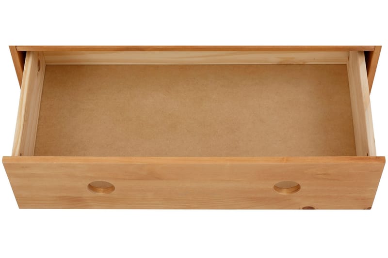 Masoomya Børnegarderobe 75x180 cm - Brun - Møbler - Børnemøbler - Opbevaring børneværelse - Garderobe børn