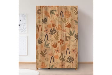 Leva Garderobe 120x189 cm Brun