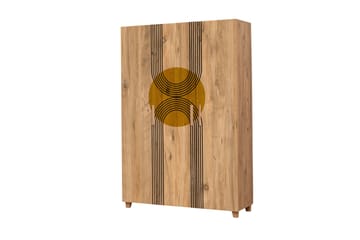 Leva Garderobe 120x189 cm Brun