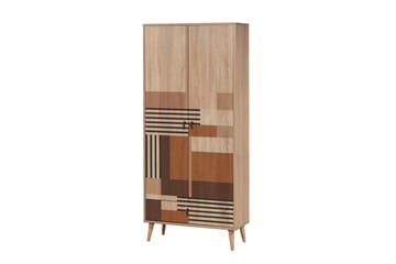 Bertoaria Garderobe 80x190 cm Brun