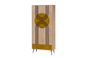 Bertoaria Garderobe 80x190 cm Brun