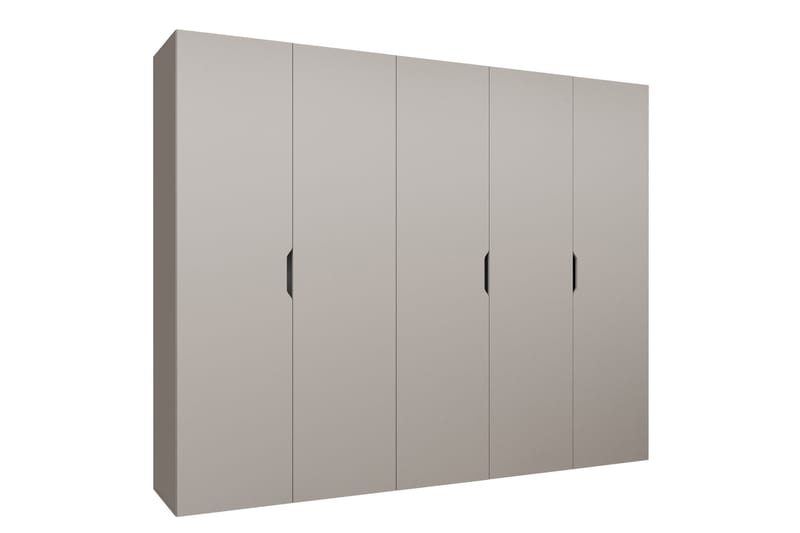 Abano Garderobe 52x202 cm - Beige - Opbevaring - Tøjopbevaring - Garderobeskabe