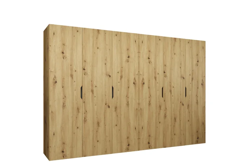 Abano Garderobe 52x202 cm - Brun - Opbevaring - Tøjopbevaring - Garderobeskabe