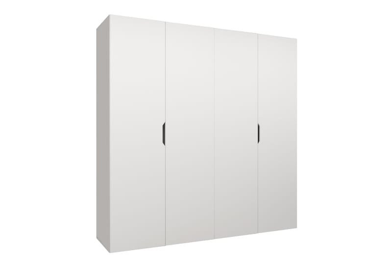 Abano Garderobe 52x202 cm - Hvid - Opbevaring - Tøjopbevaring - Garderobeskabe