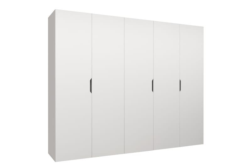 Abano Garderobe 52x202 cm - Hvid - Opbevaring - Tøjopbevaring - Garderobeskabe