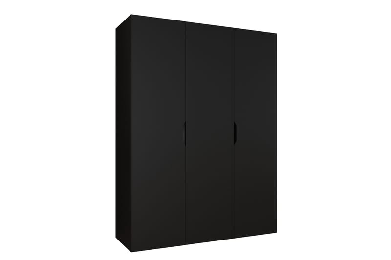 Abano Garderobe 52x202 cm - Sort - Opbevaring - Tøjopbevaring - Garderobeskabe