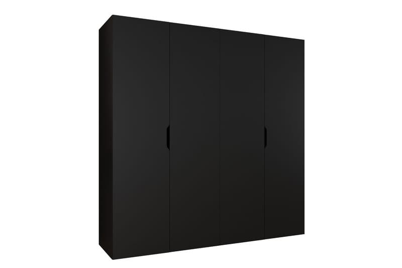 Abano Garderobe 52x202 cm, Sort