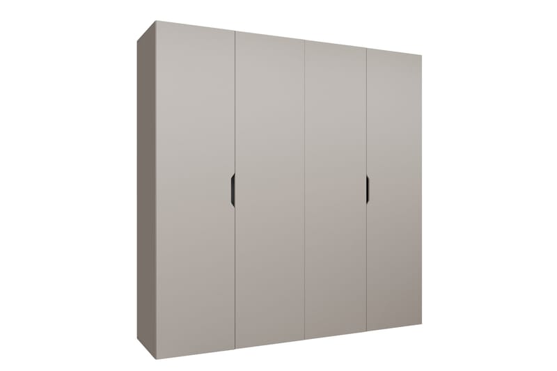 Abano Klædeskab 52x202 cm i Malet Træ, Beige