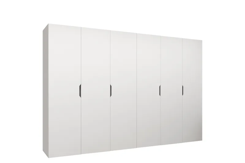 Abano Klædeskab 52x202 cm i Træ, Hvid