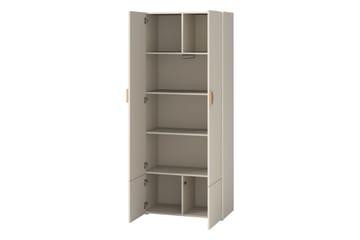 Adolfo Garderobeskab 80x194 cm - Beige - Opbevaring - Tøjopbevaring - Garderobeskabe