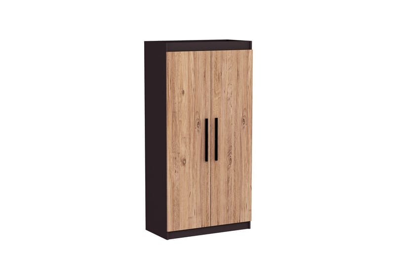 Akser Garderobe 90x180 cm, Natur/Antracit