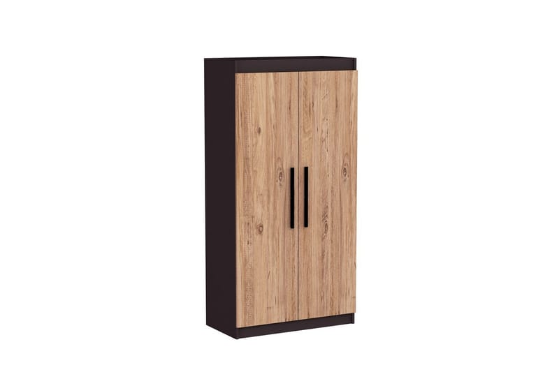 Akser Garderobe 90x180 cm, Natur/Antracit