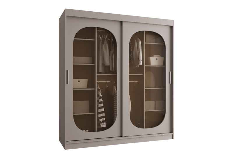 Allegra Garderobe 180x200 cm, Beige