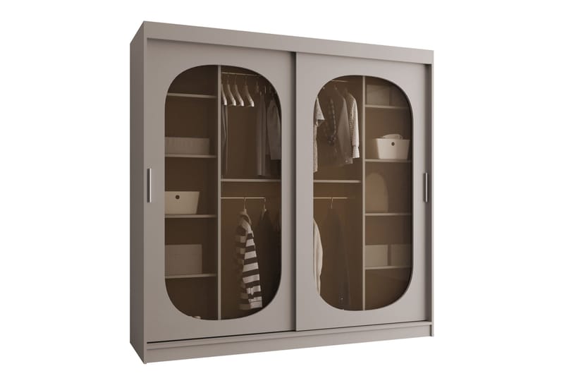 Allegra Garderobe 200x200 cm, Beige