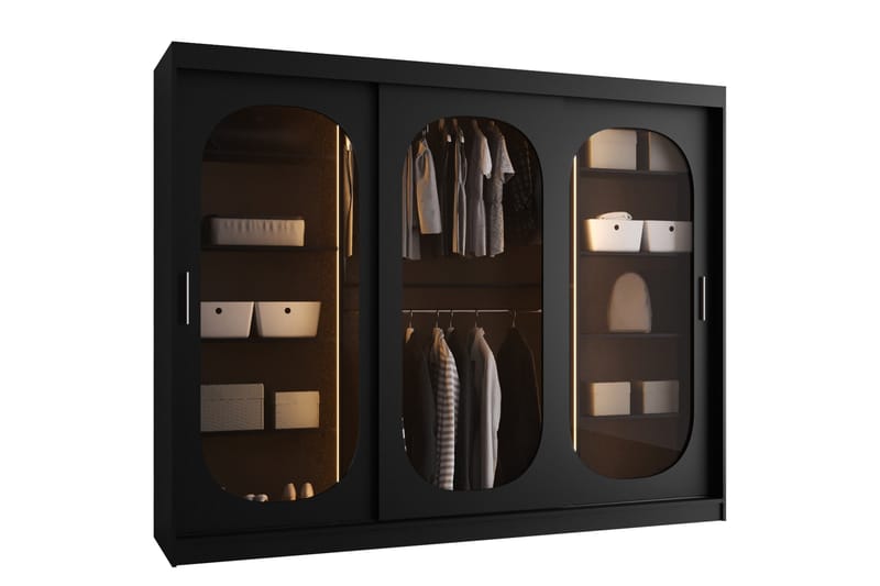 Allegra Garderobe 250x200 cm, Hvid