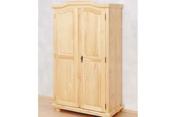 Amalia Garderobe 104 cm - Fyrretræ - Opbevaring - Tøjopbevaring - Garderobeskabe