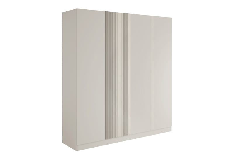 Amelus Garderobeskab 205x220 cm - Cashmere - Opbevaring - Tøjopbevaring - Garderobeskabe