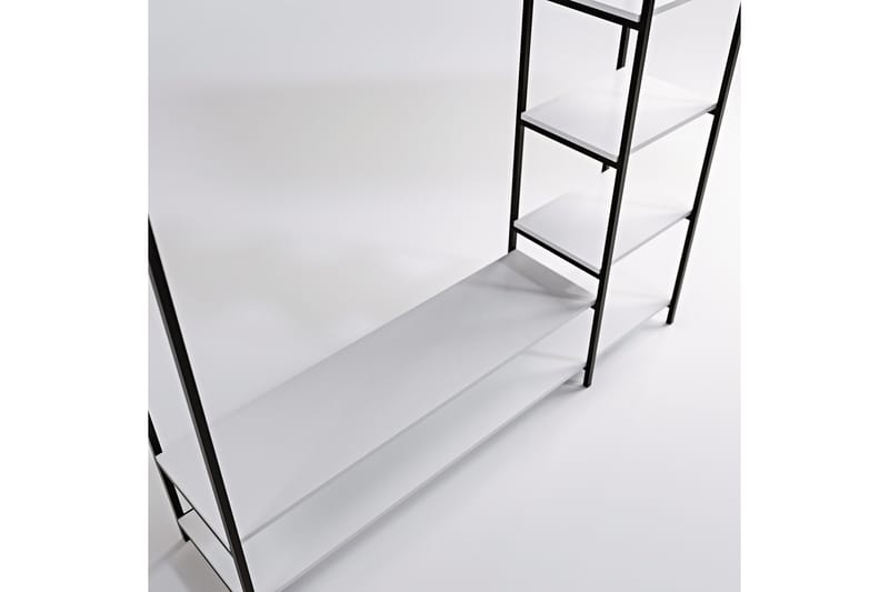 Amerbach Garderobe 100x40 cm - Hvid - Opbevaring - Tøjopbevaring - Garderobeskabe