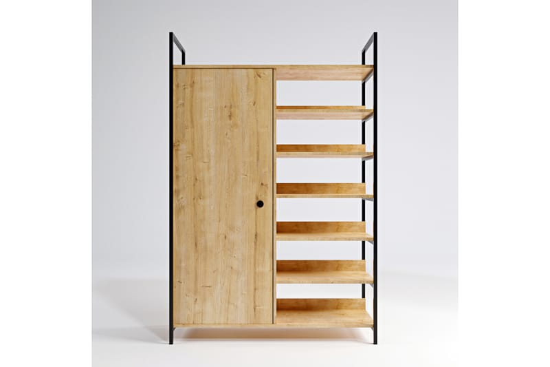 Amerbach Garderobe 100x40 cm - Natur - Opbevaring - Tøjopbevaring - Garderobeskabe