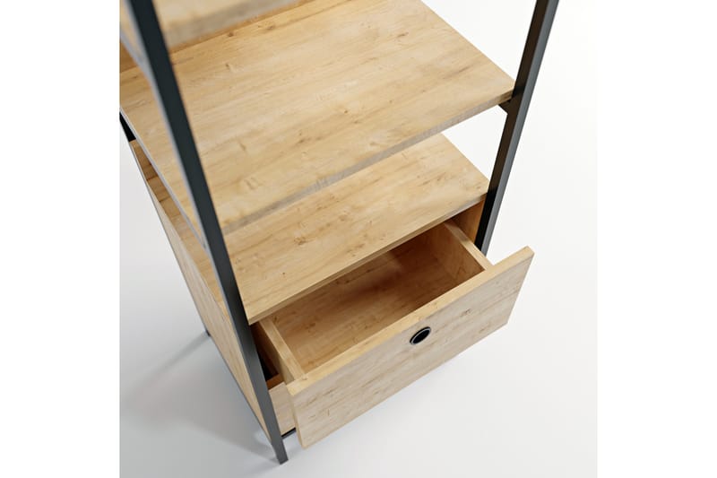 Amerbach Garderobe 50x40 cm - Natur - Opbevaring - Tøjopbevaring - Garderobeskabe