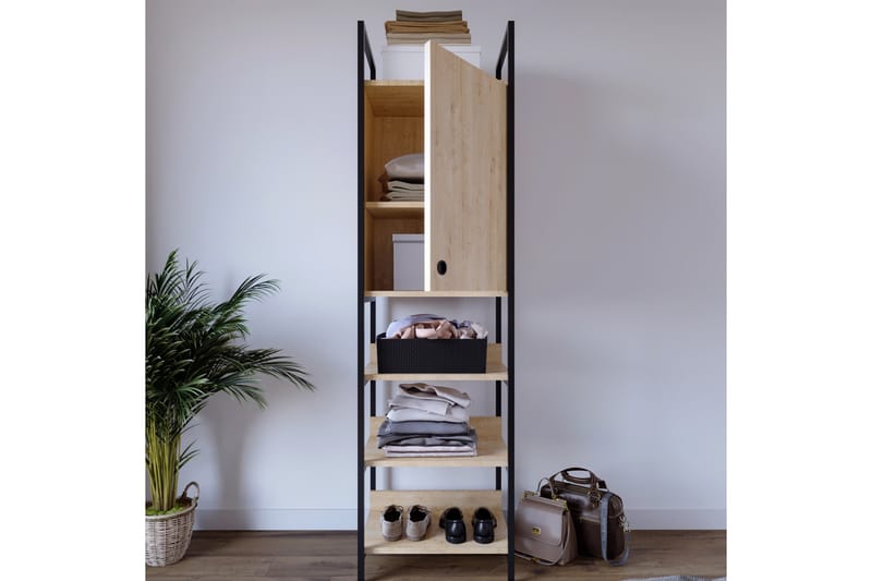 Amerbach Garderobe 50x40 cm - Natur - Opbevaring - Tøjopbevaring - Garderobeskabe