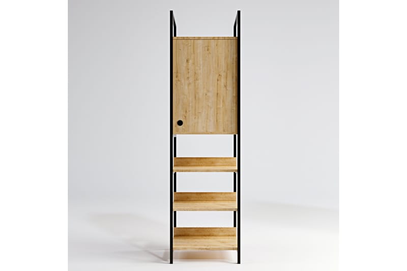 Amerbach Garderobe 50x40 cm - Natur - Opbevaring - Tøjopbevaring - Garderobeskabe