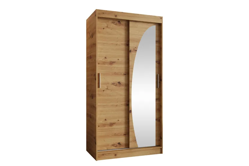 Amira Garderobe Med Spejl 100x200 cm, undefined