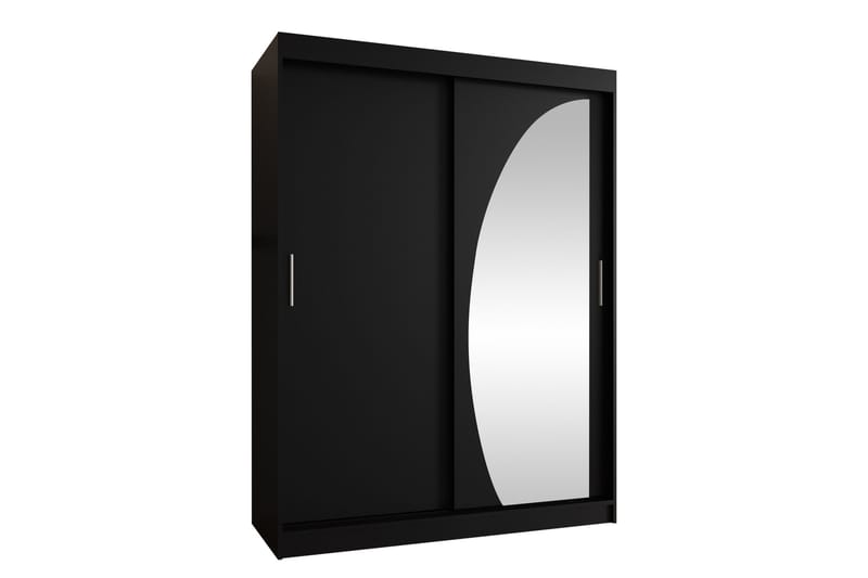 Amira Garderobe Med Spejl 150x200 cm - Opbevaring - Tøjopbevaring - Garderobeskabe
