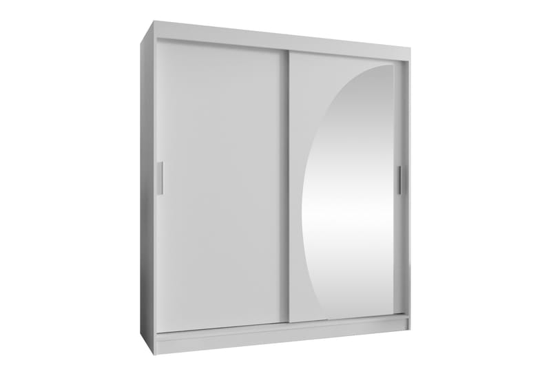 Amira Garderobeskab Med Spejl 180x200 cm - Opbevaring - Tøjopbevaring - Garderobeskabe