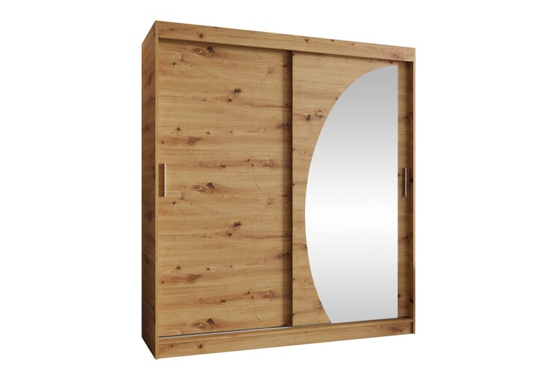 Amira Garderobeskab Med Spejl 180x200 cm, undefined