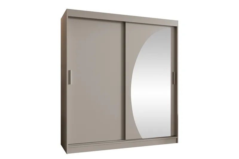 Amira Garderobeskab Med Spejl 180x200 cm, undefined