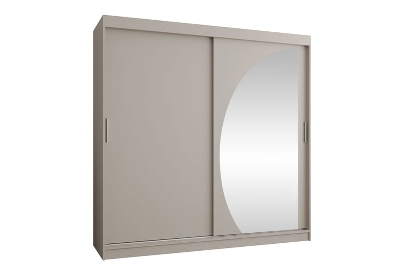 Amira Garderobeskab Med Spejl 200x200 cm, undefined
