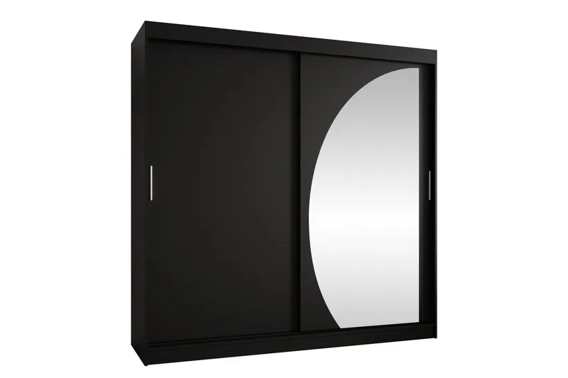 Amira Garderobeskab Med Spejl 200x200 cm, undefined