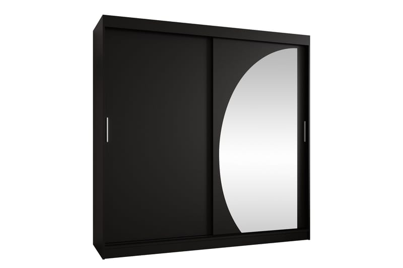 Amira Garderobeskab Med Spejl 200x200 cm - Opbevaring - Tøjopbevaring - Garderobeskabe