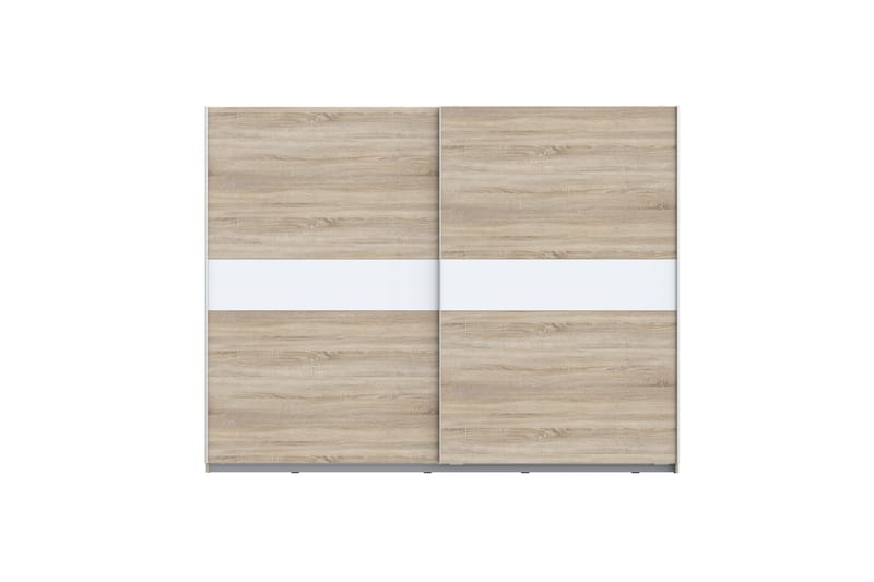 Amyracle Garderobe 62x270 cm - Natur/Hvid - Garderobeskabe - Garderobeskab & klædeskab