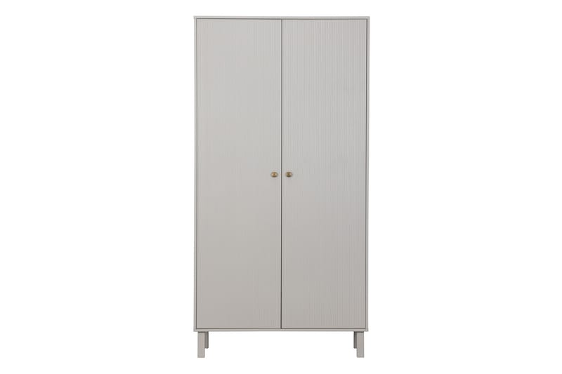 Antonie Garderobe 53x100 cm - Grå - Opbevaring - Tøjopbevaring - Garderobeskabe