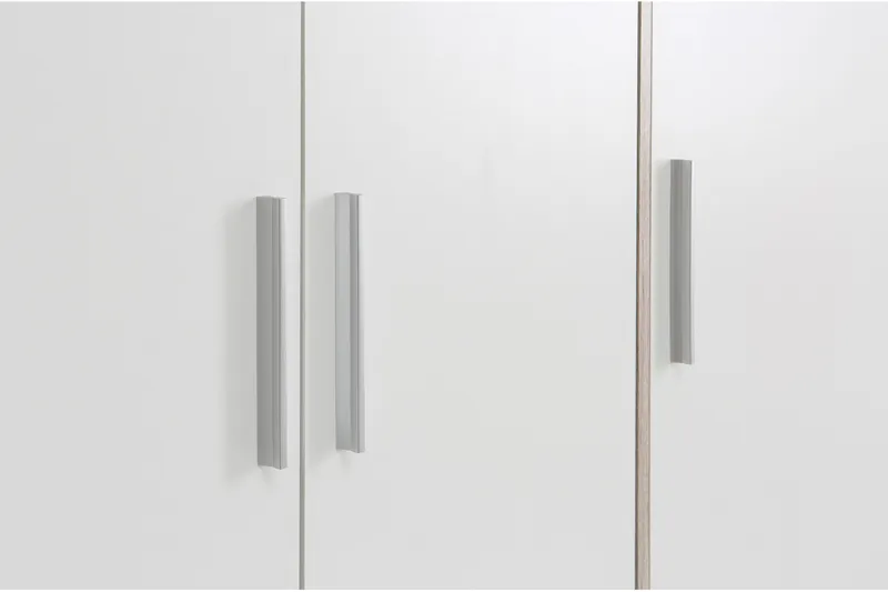 Ashgate Garderobe 207 cm - Brun/Hvid - Opbevaring - Tøjopbevaring - Garderobeskabe